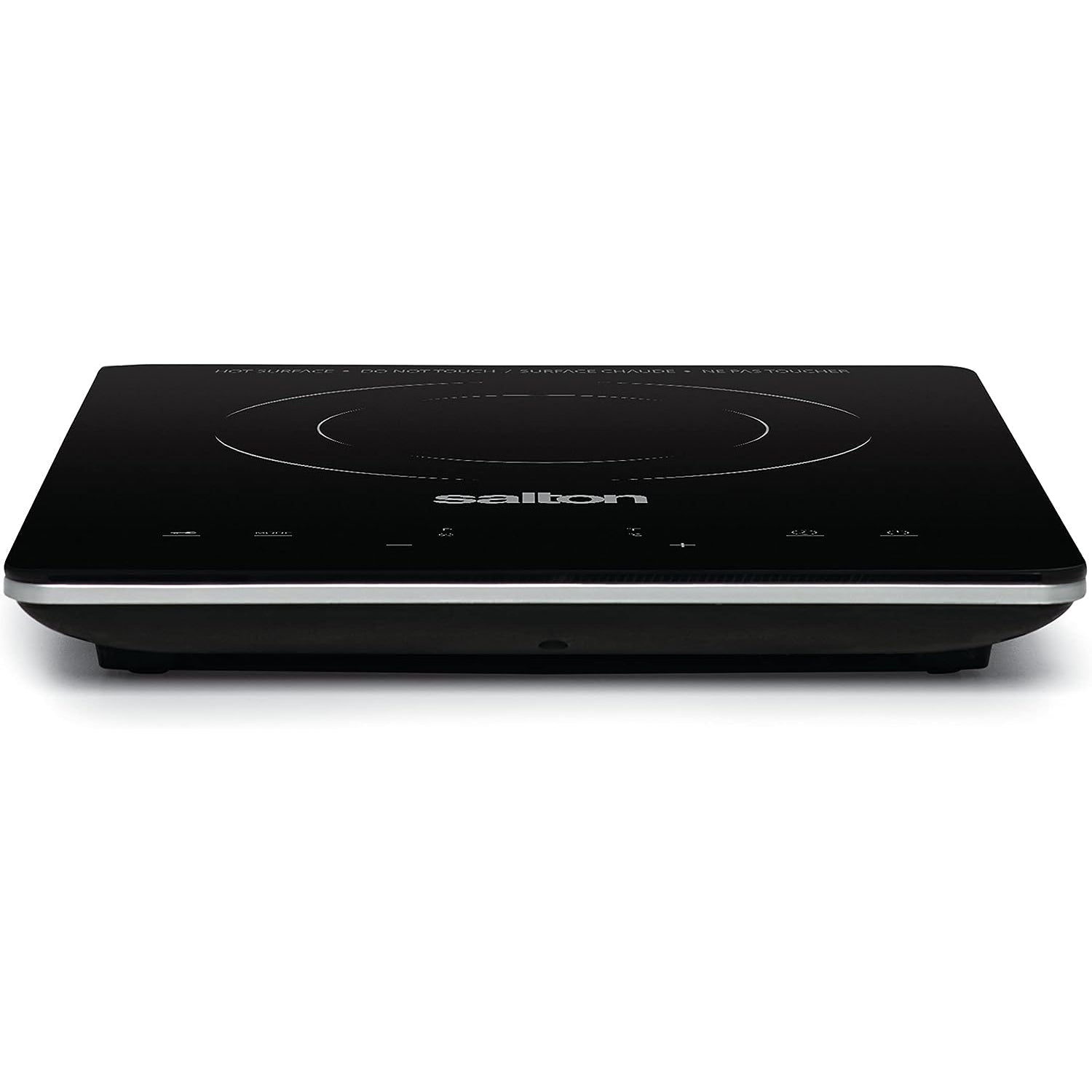Salton - Plaque de Cuisson à Induction Portable avec Écran LED, Cool Touch et 8 Réglages de Température, Noir - Simple Boutique