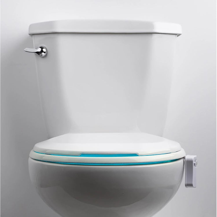 Sharper Image - Lampe LED pour Toilette avec Détecteur de Mouvement, 8 Couleurs d'éclairage - Simple Boutique
