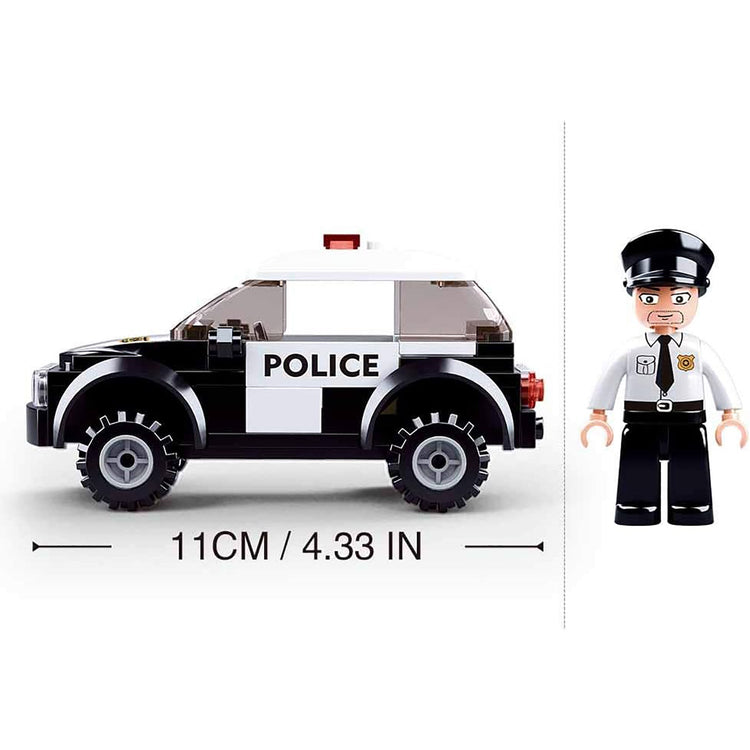 Sluban - Ensemble de Blocs de Construction Brigade Canine avec 1 Figurine, 78 Pièces - Simple Boutique