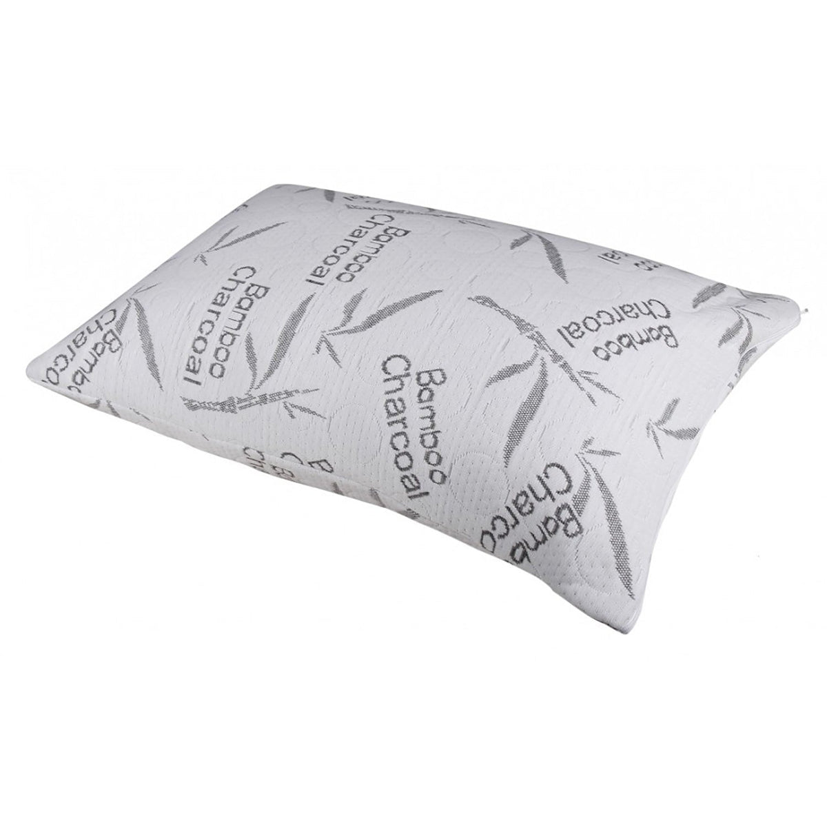 StarNight - Oreiller en Mousse Mémoire, Charbon Bambou, Hypoallergénique - Queen - Simple Boutique