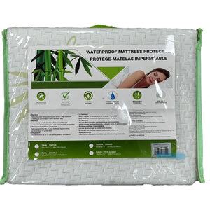 StarNight - Protège-Matelas en Bambou, Imperméable et Hypoallergénique - Double - Simple Boutique
