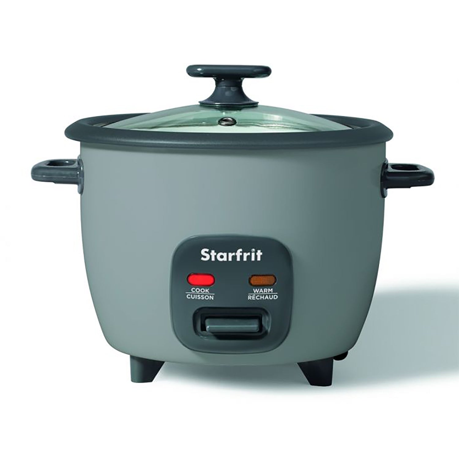 Starfrit - Cuiseur à Riz Électrique, Capacité de 10 Litres, Surface Antiadhésive, Gris - Simple Boutique