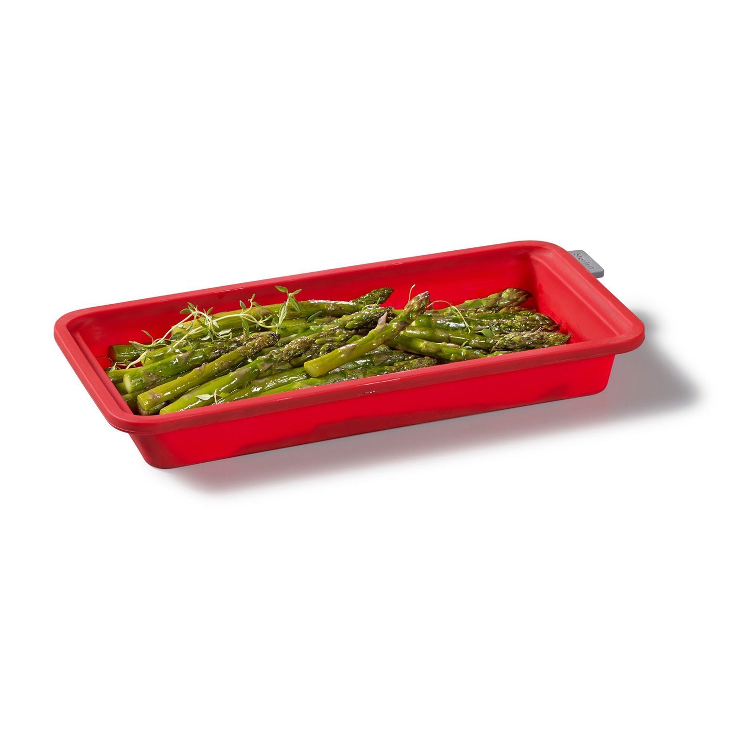 Starfrit - Ensemble de 2 Plats de Cuisson en Silicone Souple, Va au Lave-Vaiselle, Rouge - Simple Boutique