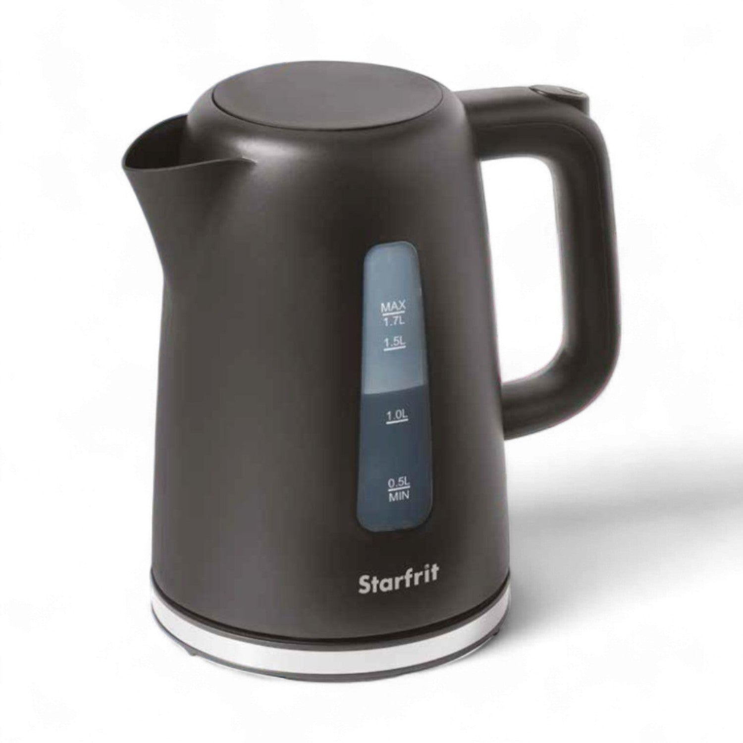Starfrit Essentials – Bouilloire Électrique 1,7 L, 1500 W, Sans BPA, Base Pivotante 360°, Arrêt Automatique, Noir - Simple Boutique