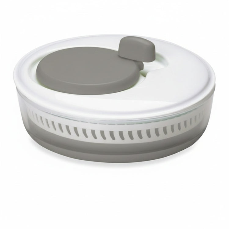 Starfrit - Essoreuse à Salade Repliable, Capacité de 3 Litres, Lavable au Lave-Vaiselle, Gris - Simple Boutique