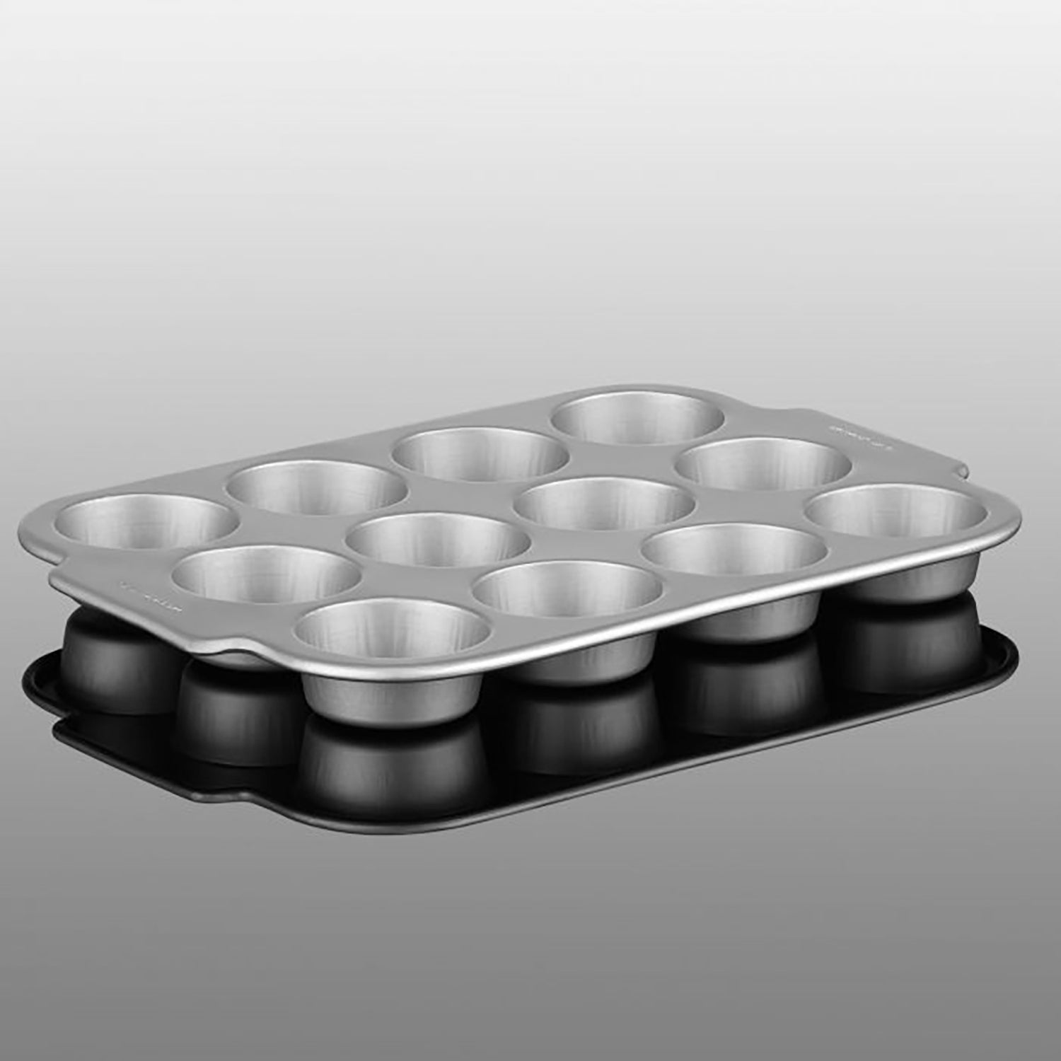 Starfrit - Moules pour 12 Muffins The Rock, Revêtement Antiadhésif - Simple Boutique
