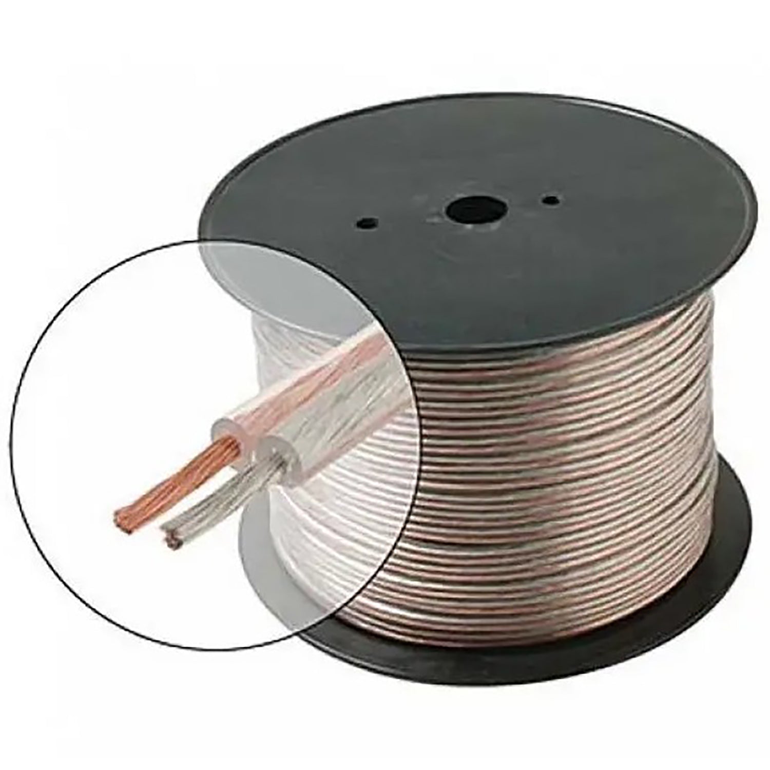 Steren - Câble de Haut-Parleur à 2 Conducteurs, 12AWG, Ultra-Flexible, Longueur de 100pi - Simple Boutique