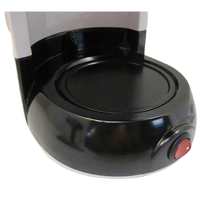 Sunbeam - Cafetière avec Carafe en Verre, Capacité de 4 Tasses, 700 Watts, Blanche - Simple Boutique