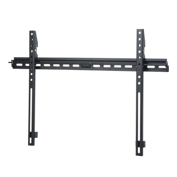 Support Mural Fixe Ultra-Mince à Accrochage Verrouillable pour Téléviseur de 37 à 63 po, jusqu'à 68 kg, Noir - VB150F - Simple Boutique