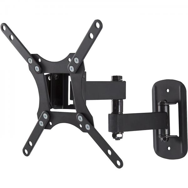 Swift Mount Support Mural Articulé pour Téléviseur de 10 à 39 po, jusqu'à 44 lb, Noir - SWIFT240Q - Simple Boutique