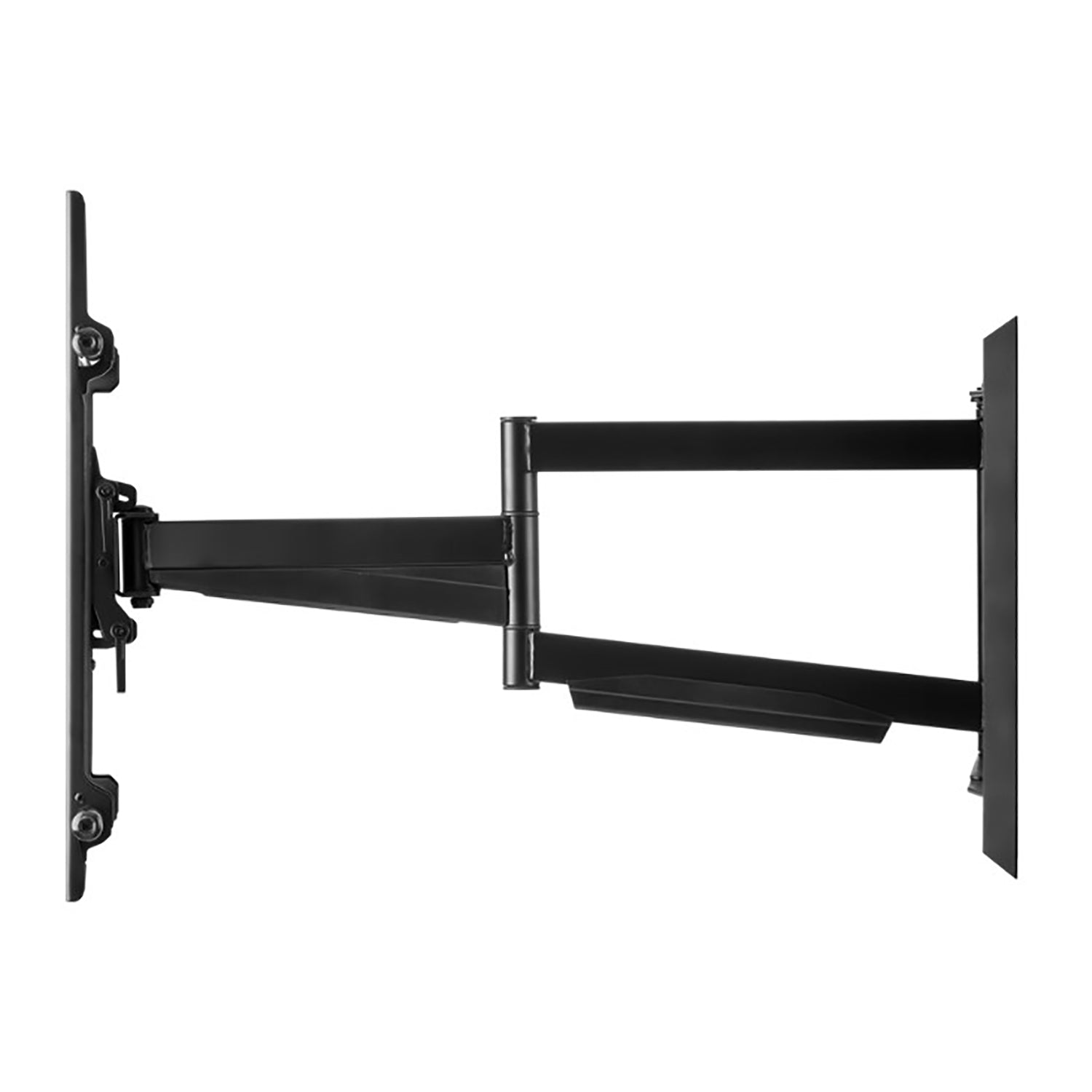 SyncMount - Support Mural à Mouvement Complet pour Téléviseur à Double Tige, Pour Écran de 55" à 90" - Simple Boutique