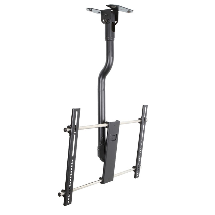 SyncMount - Support de Plafond Inclinable pour Téléviseur, Pour Écran de 43" à 90", Poids Maximum de 125lb - Simple Boutique