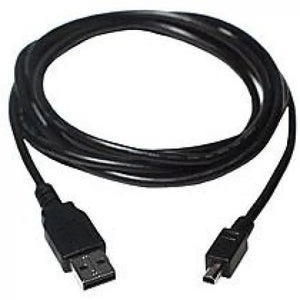 TechCraft 4 Pin Mini-B vers USB 2.0, Câble 6pi Noir - Simple Boutique