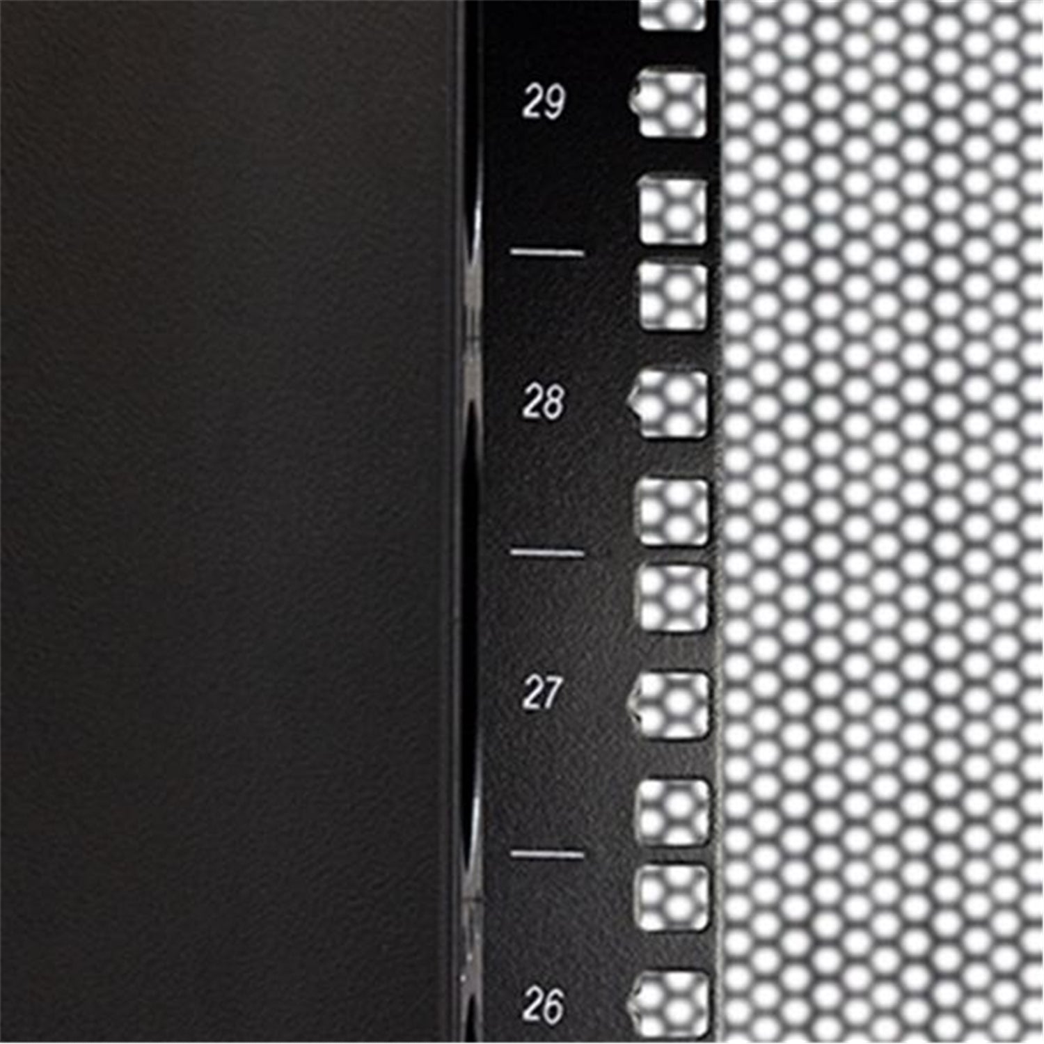 TechCraft - Armoire de Serveur Entièrement Ventilée 48U, 47" de Profondeur, Porte avec Serrure, Asse - Simple Boutique