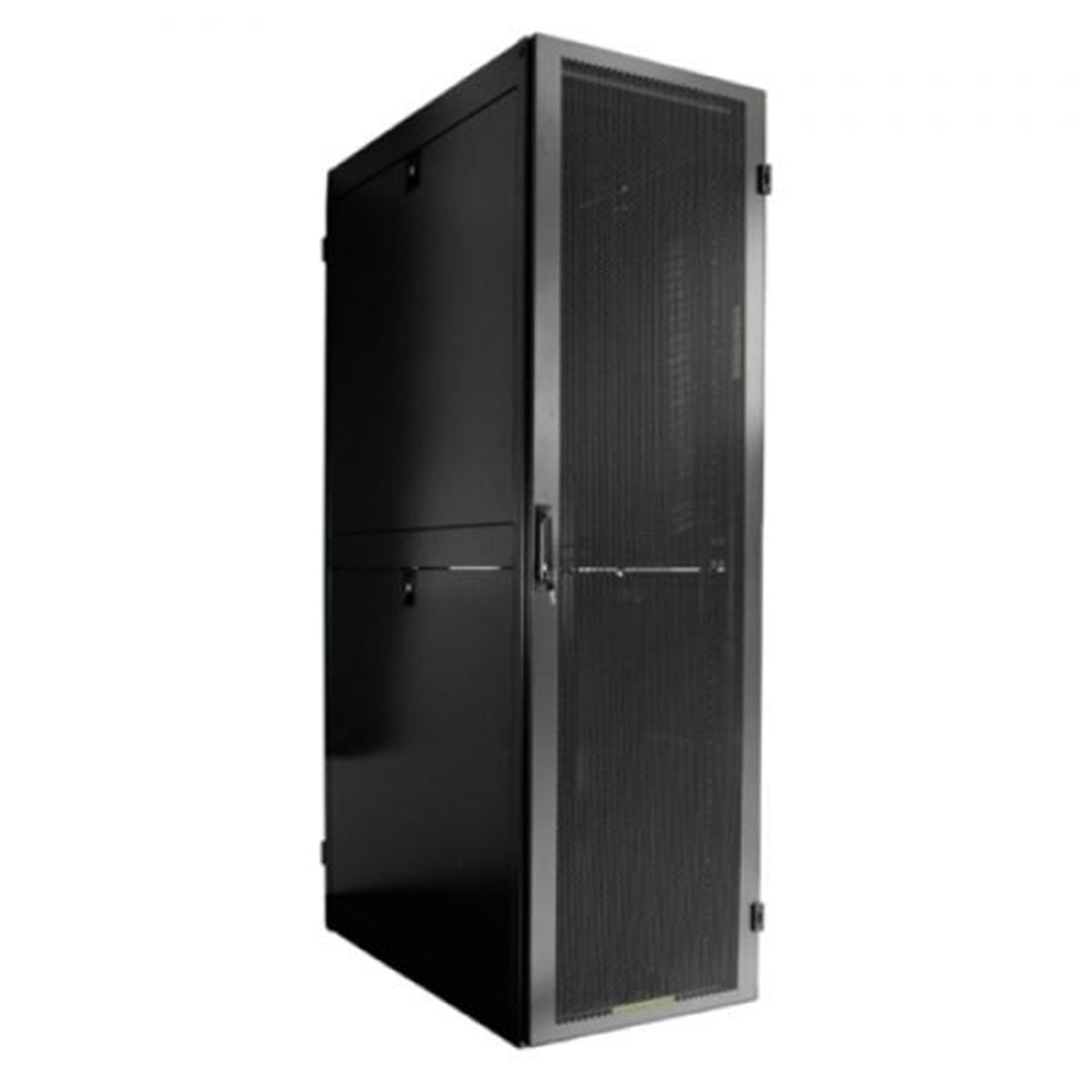 TechCraft - Armoire de Serveur Entièrement Ventilée 48U, 47" de Profondeur, Porte avec Serrure, Asse - Simple Boutique