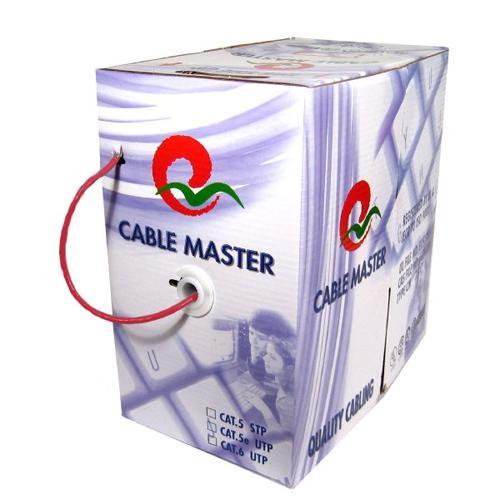 TechCraft Câble Réseau Cat6 UTP FT4/CM cUL Solid Rouge 1000' - Simple Boutique