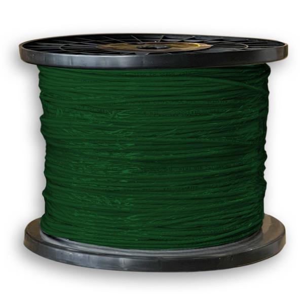 TechCraft Câble Réseau Cat6a UTP Ultra Mince Toronné, Vert, Bobine de 1000 pieds - Simple Boutique