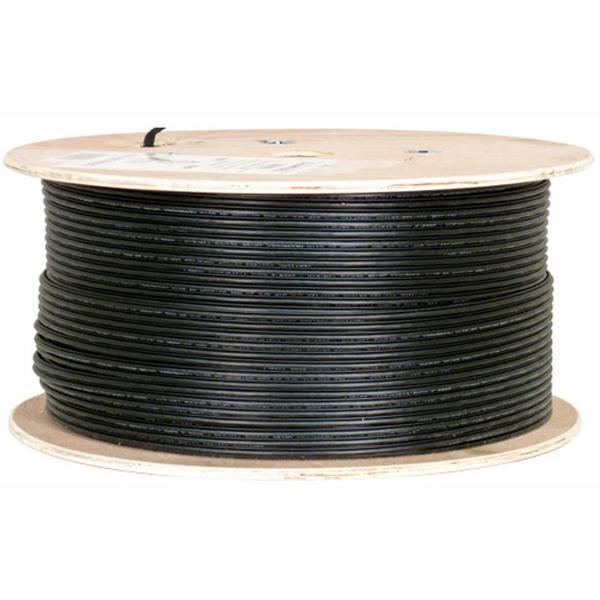 TechCraft Câble Réseau Extérieur Cat5e STP CMX Blindé Direct Burial Noir 1000' noir - Simple Boutique