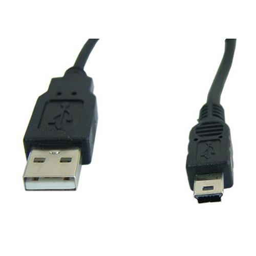 TechCraft Câble USB 2.0 connecteur A Mâle à Mini USB 5pin - 15 pi