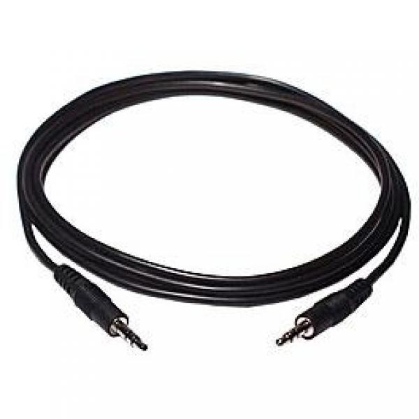 TechCraft Câble audio 3.5mm mâle/mâle de 50 pieds noir - Simple Boutique