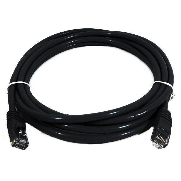 TechCraft Câble ethernet réseau Cat5e 350MHz RJ-45 40 pieds Noir - Simple Boutique