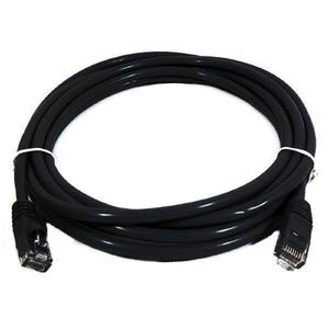 TechCraft Câble ethernet réseau Cat5e 350MHz RJ-45 40 pieds Noir - Simple Boutique
