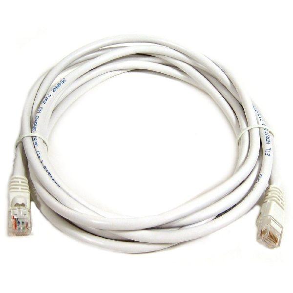TechCraft Câble ethernet réseau Cat6 550MHz RJ-45 30 pieds Blanc - Simple Boutique