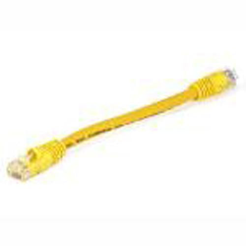 TechCraft Câble ethernet réseau Cat6 550MHz RJ-45 8 pouces Jaune - Simple Boutique