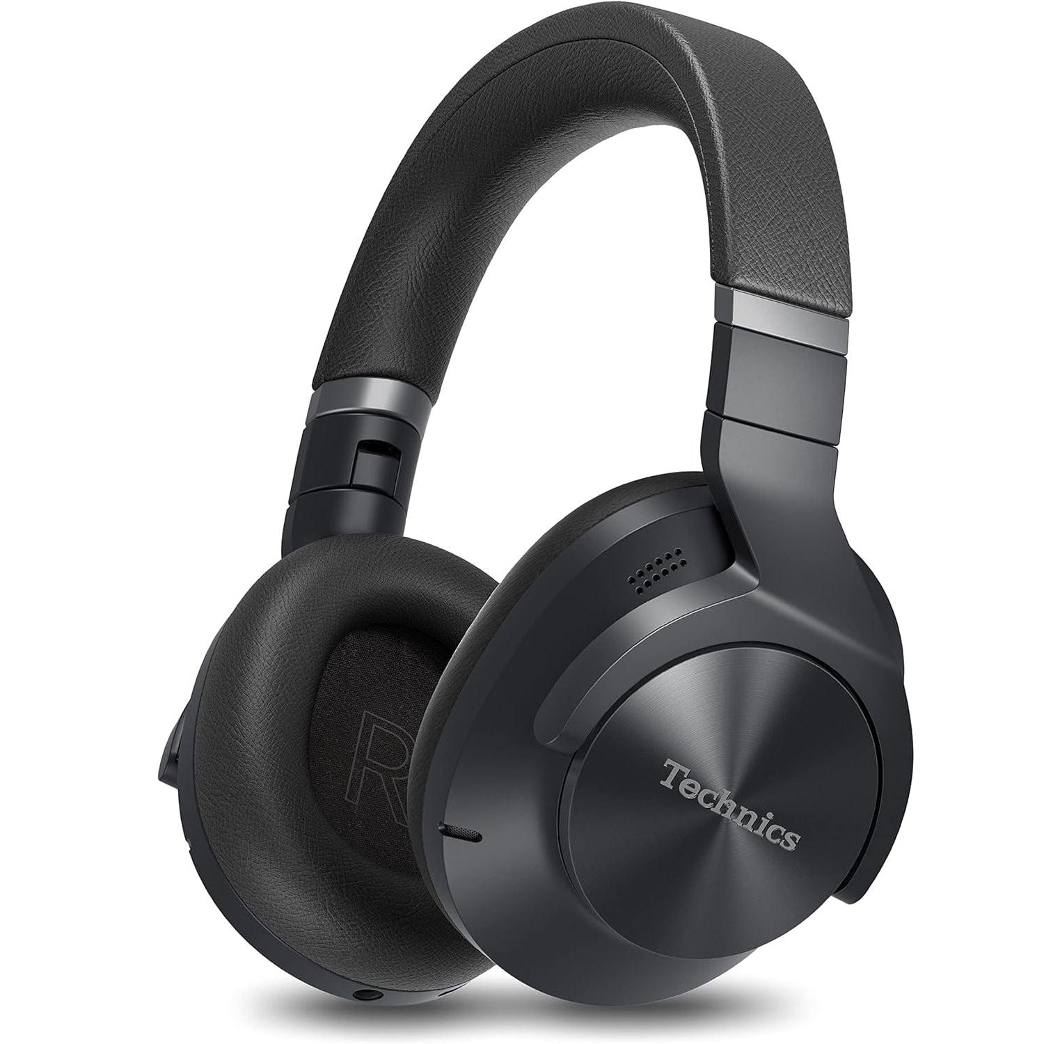 Technics - Écouteurs Bluetooth Sans-Fil avec Réduction du Bruit, Hi-Res, Télécommande et Microphone Intégrés, Noir - Simple Boutique