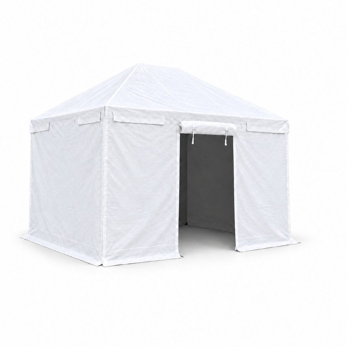 Corriveau Abri Hivernal pour Gazebo, 10' x 10', Blanc - Simple Boutique