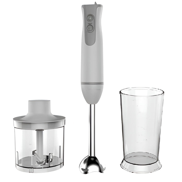 Toastess - Combo Mélangeur à Main et Hachoir, 2 Vitesses, 260 Watts, Blanc - Simple Boutique