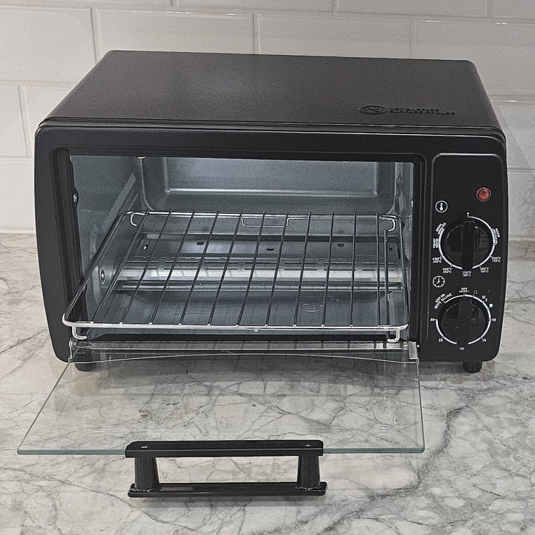 Toastess - Four Grille-Pain, Capacité de 4 Tranches, Contrôle de la Température, 1000 Watts, Noir - Simple Boutique