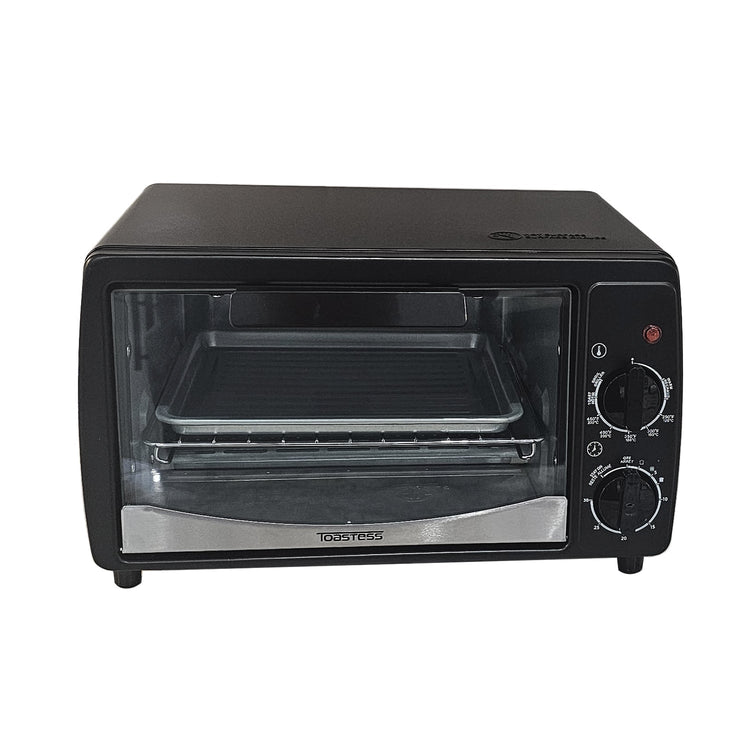 Toastess - Four Grille-Pain, Capacité de 4 Tranches, Contrôle de la Température, 1000 Watts, Noir - Simple Boutique