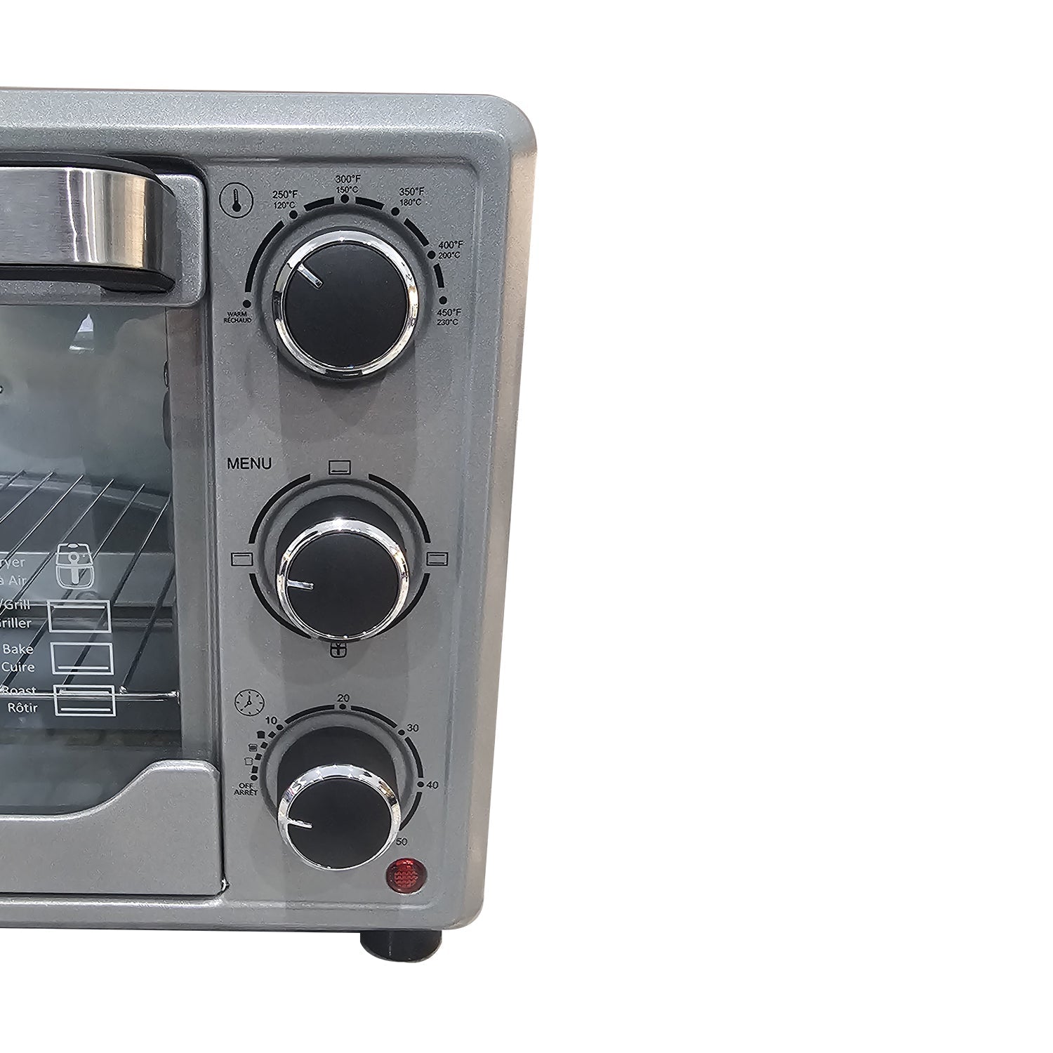 Toastess - Four Grille-Pain et Friteuse à Air, Capacité de 6 Tranches, Température Réglable, Acier Inoxydable - Simple Boutique