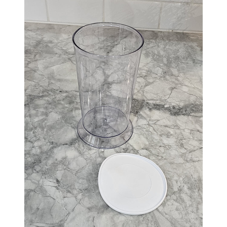 Toastess - Mélangeur à Main avec Tasse à Mesurer 700ml, 2 Vitesses, 260 Watts, Blanc - Simple Boutique
