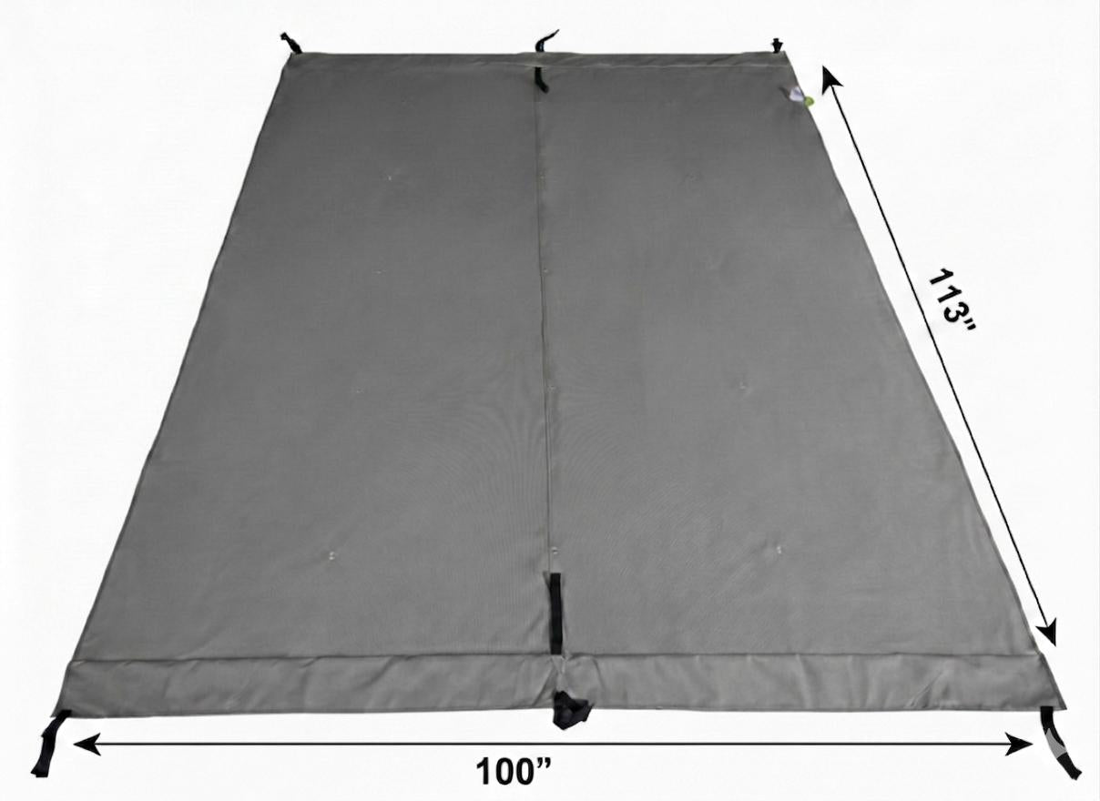 Toile pour Pergola San Luis, 10' x 10', Tissu en Polyester, Gris (Toile Seulement) - Simple Boutique