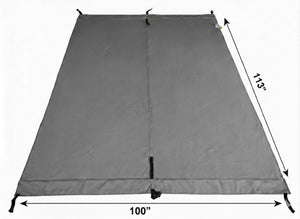 Toile pour Pergola San Luis, 10' x 10', Tissu en Polyester, Gris (Toile Seulement) - Simple Boutique