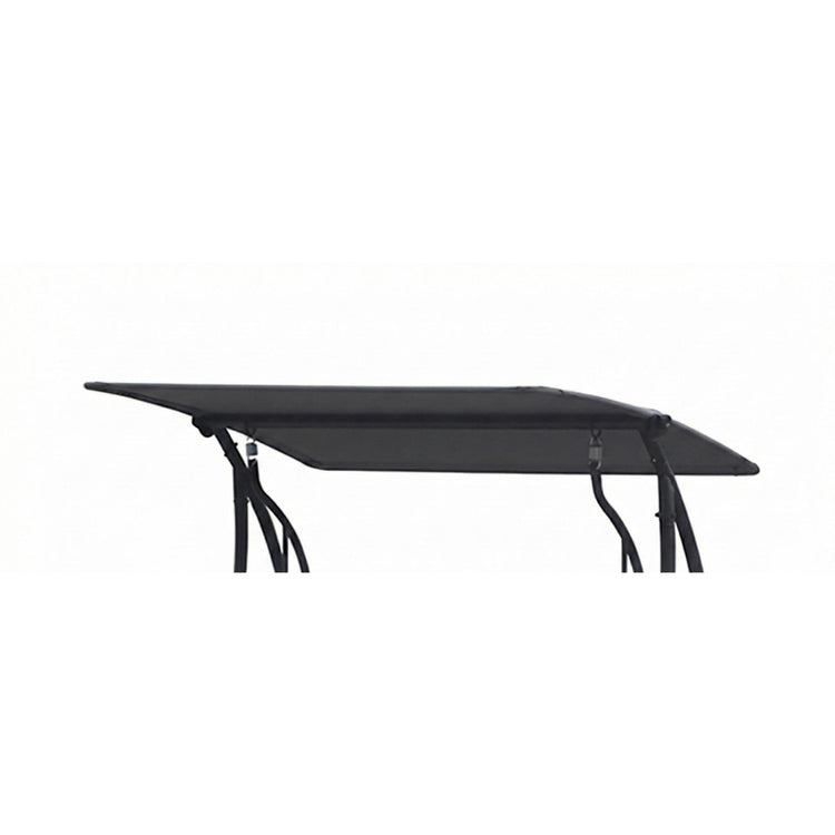 Toit de remplacement pour Balançoire 3 Places - Compatible IL3007 IL3006, Gris - Simple Boutique