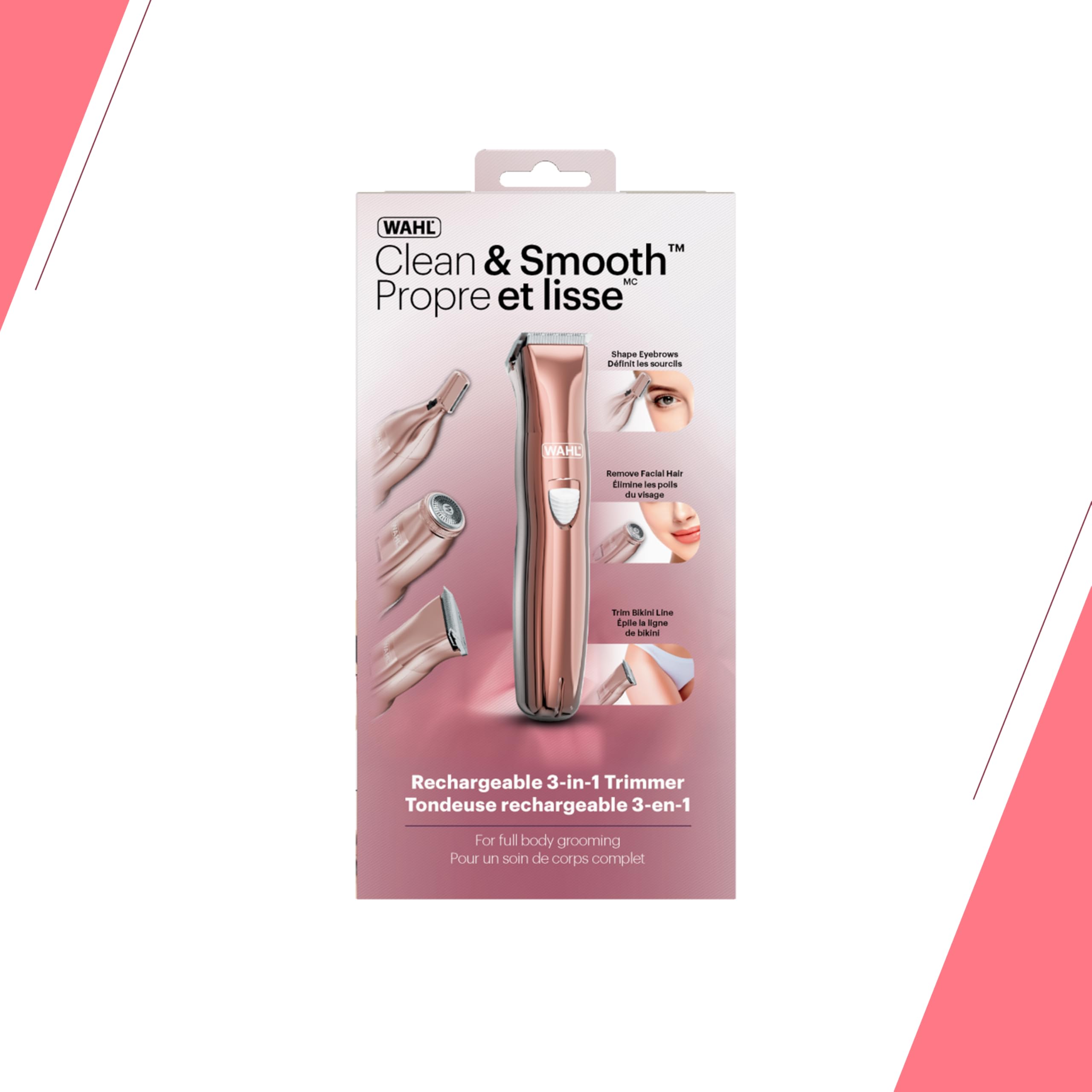 Tondeuse rechargeable 3 en 1 pour femmes modèle 5537 - Simple Boutique