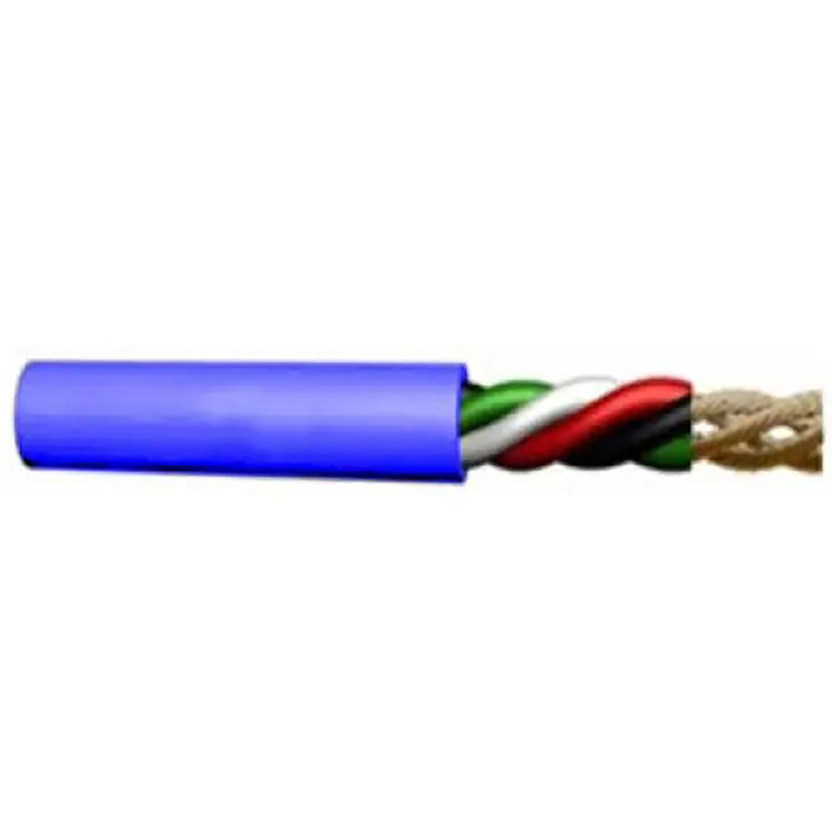 UPG - Câble de Haut-Parleur à 4 Conducteurs, 16AWG, Résistance au Feu CMR, 500 Pieds, Bleu - Simple Boutique