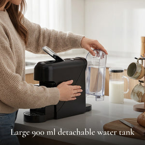 VerAroma Machine à expresso à capsules individuelle, réservoir de 900 ml, 19 bars - Simple Boutique