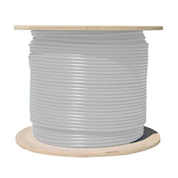 Vericom - Câble Réseau UTP CAT6a (650 MHz) Solide, Longeur de 1000pi, Blanc - Simple Boutique