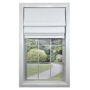Versaille - Store Romain Sans Cordon, Collection Octavia, Tissu Assombrissant, Blanc (Disponible en 8 Grandeurs) - Simple Boutique