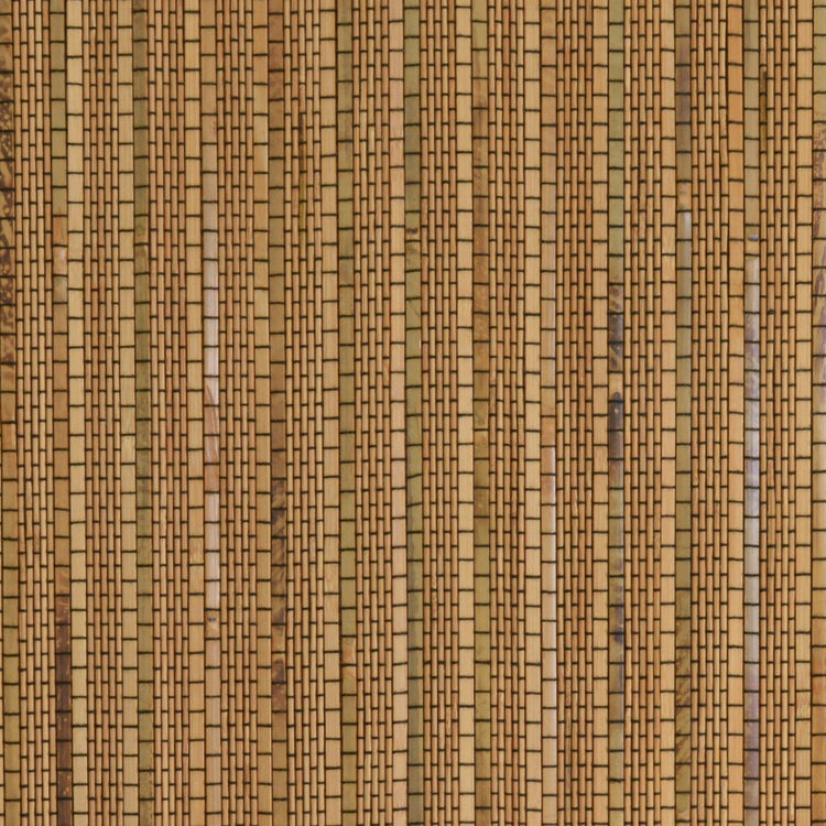 Versailles - Cantonnière en Bambou Grommet Top, Oeillets en Laiton, 72" x 12", Brun Miel - Simple Boutique