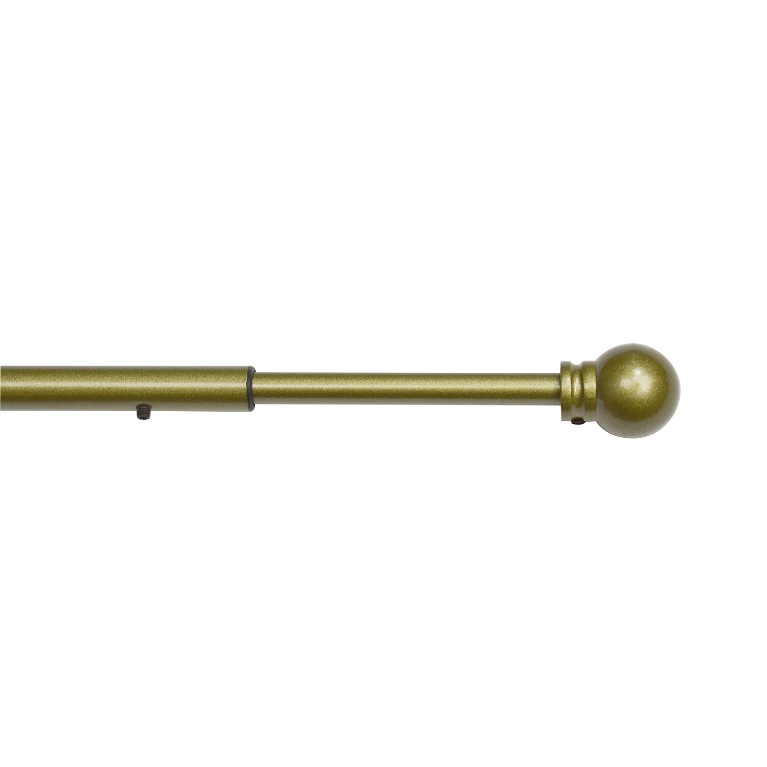 Versailles - Ensemble de 2 Bras Pivotants pour Rideau, Longueur Ajustable, Bronze (Disponible en 2 Grandeur) - Simple Boutique