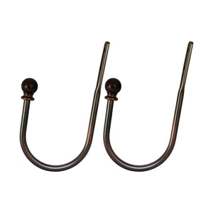 Versailles - Ensemble de 2 Embrasses Universelles pour Rideau, Bronze - Simple Boutique