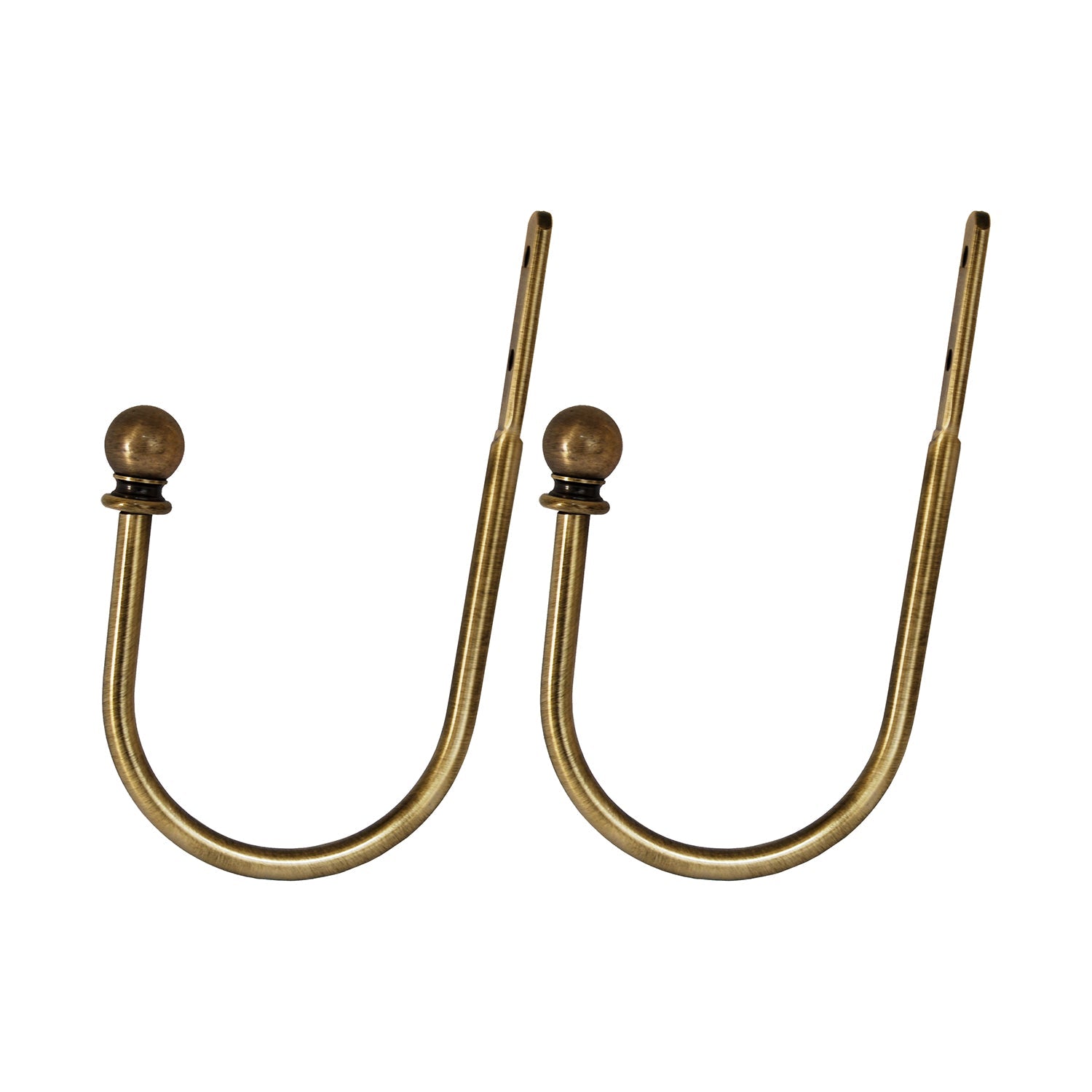 Versailles - Ensemble de 2 Embrasses Universelles pour Rideau, Laitons - Simple Boutique