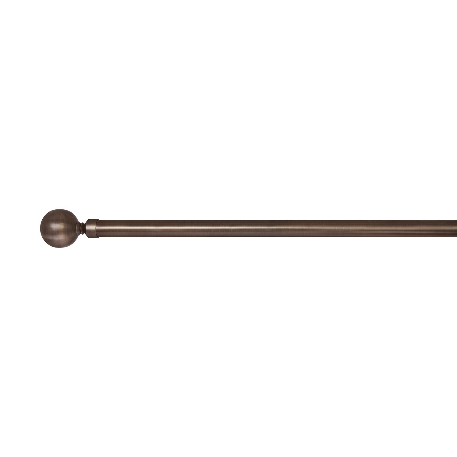 Versailles - Ensemble de Tringle à Rideau Lexington Ball, Longueur Ajustable, Bronze (3 Grandeurs Disponibles) - Simple Boutique