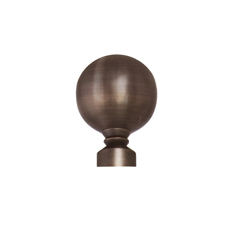 Versailles - Ensemble de Tringle à Rideau Lexington Ball, Longueur Ajustable, Bronze (3 Grandeurs Disponibles) - Simple Boutique