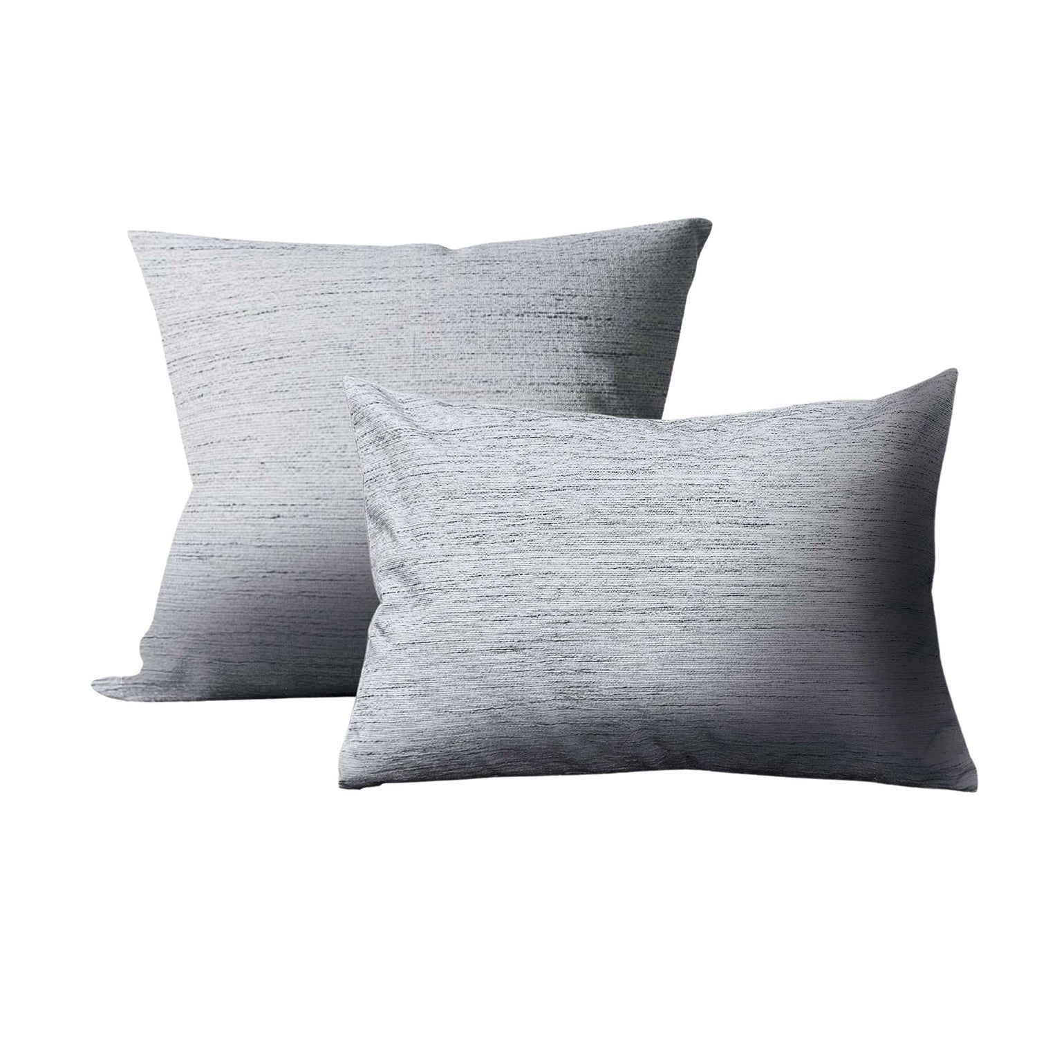 Versailles - Housse de Coussin Caesar, 14" x 20", Lavable à la Machine, Gris Pâle - Simple Boutique